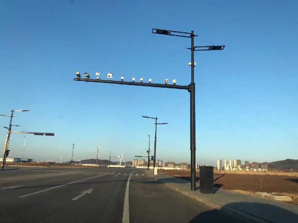 五指山市黑龙江佳木斯综合路灯杆项目